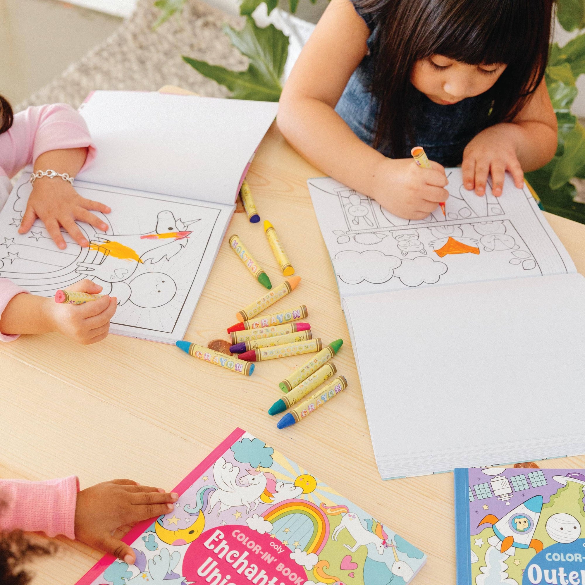 Color-in' Book - Enchanting Unicorns - 31 Pages