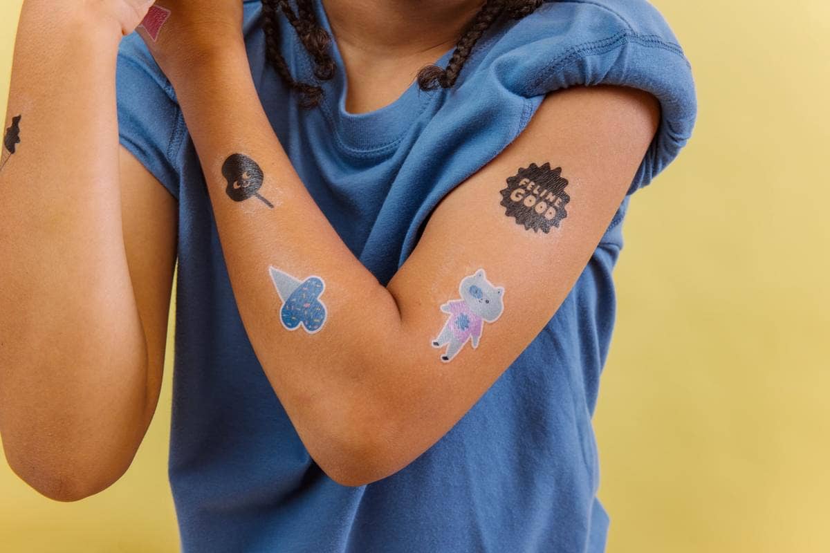 Tattoo Palooza X Suzy: Mini Temporary Tattoos - Pawsitive Ca