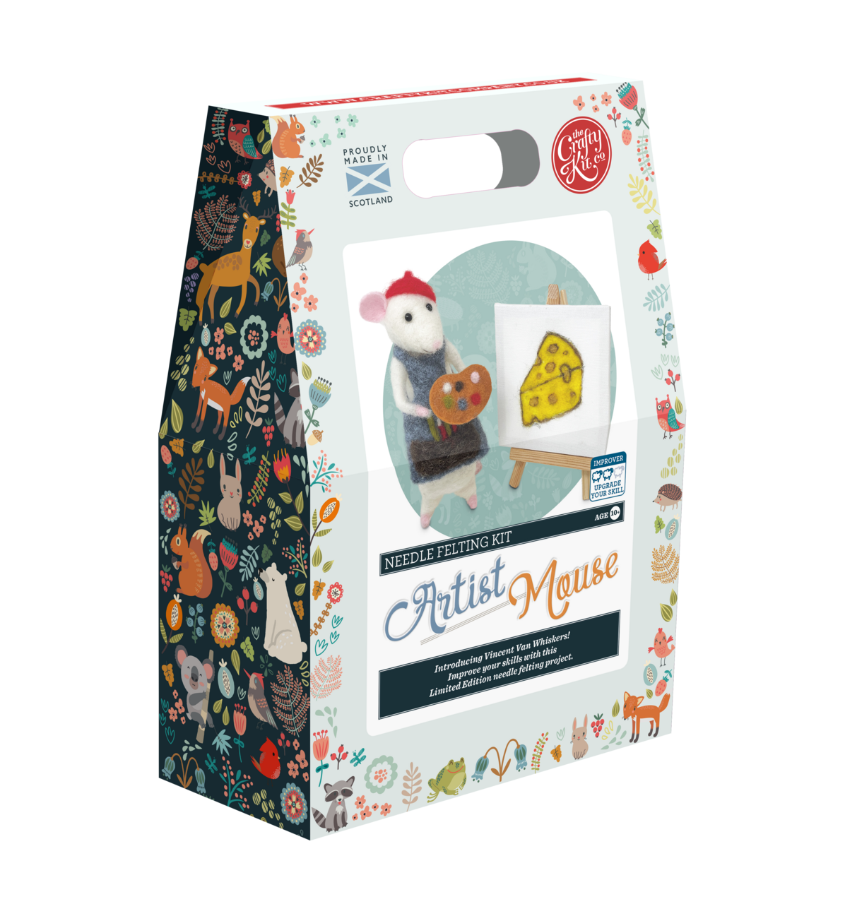 Artist Mouse Needle Felting Craft Kit