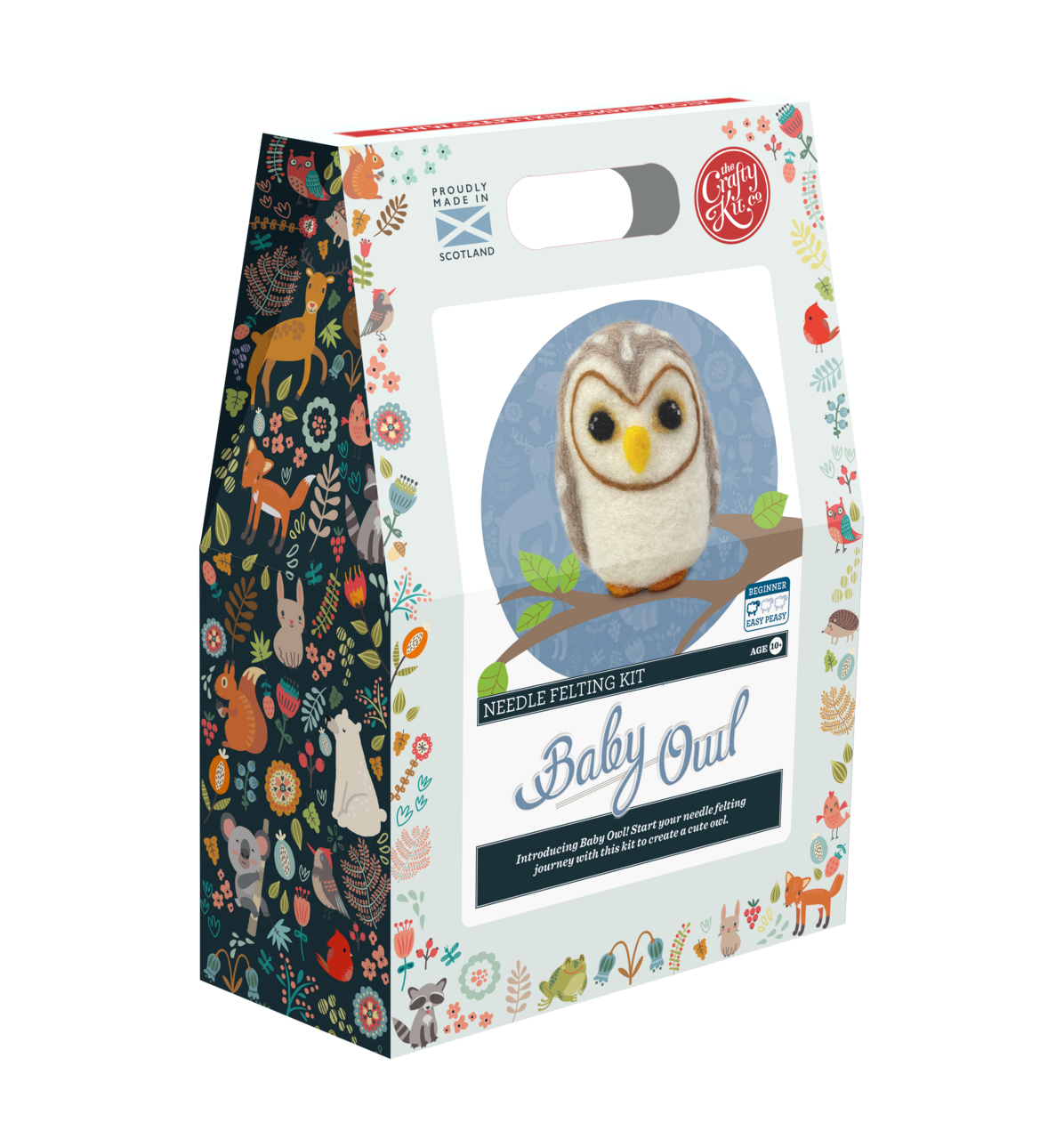 Baby Owl Needle Felting Craft Kit