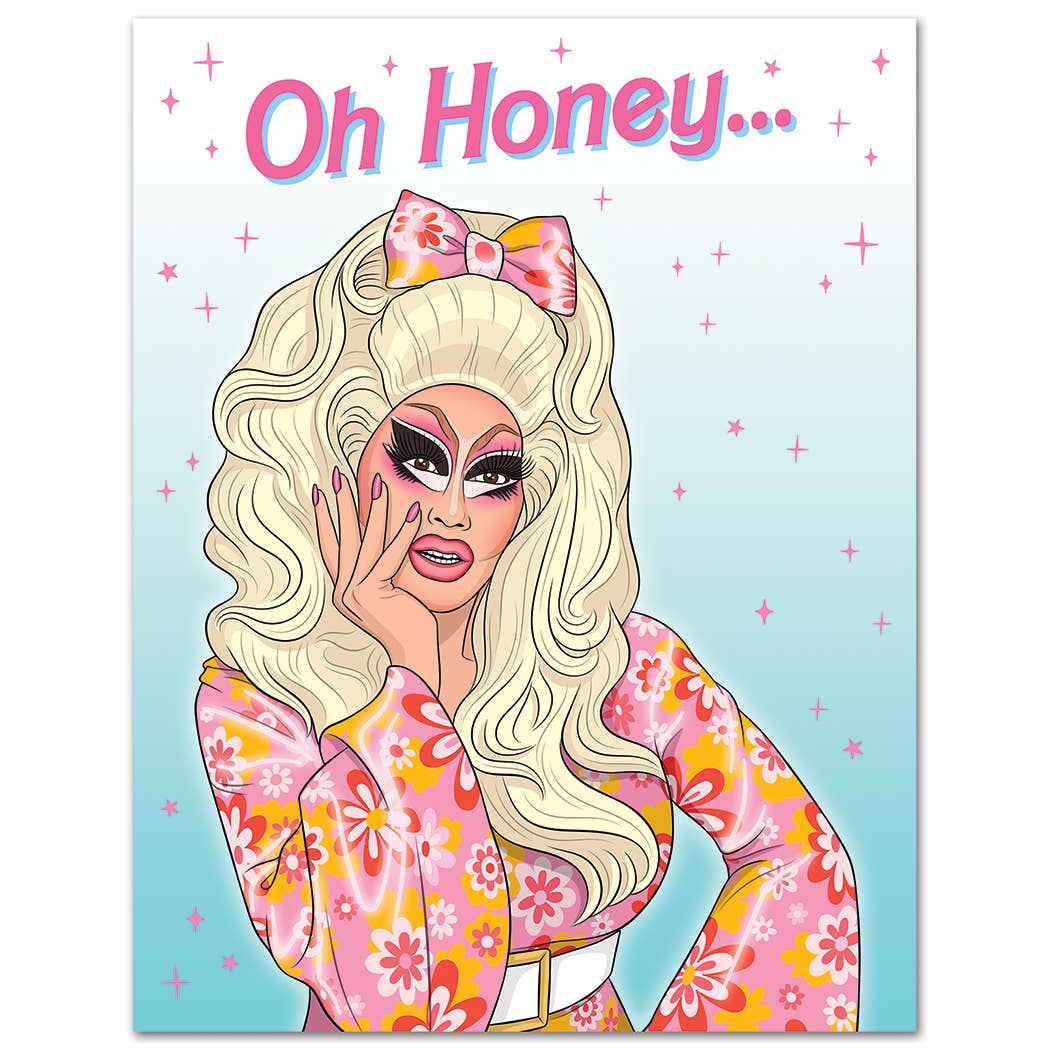 Trixie Oh Honey Birthday Card