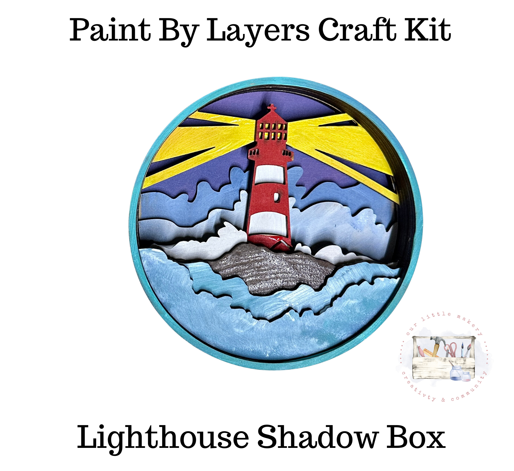 Lighthouse Shadow Box Kit