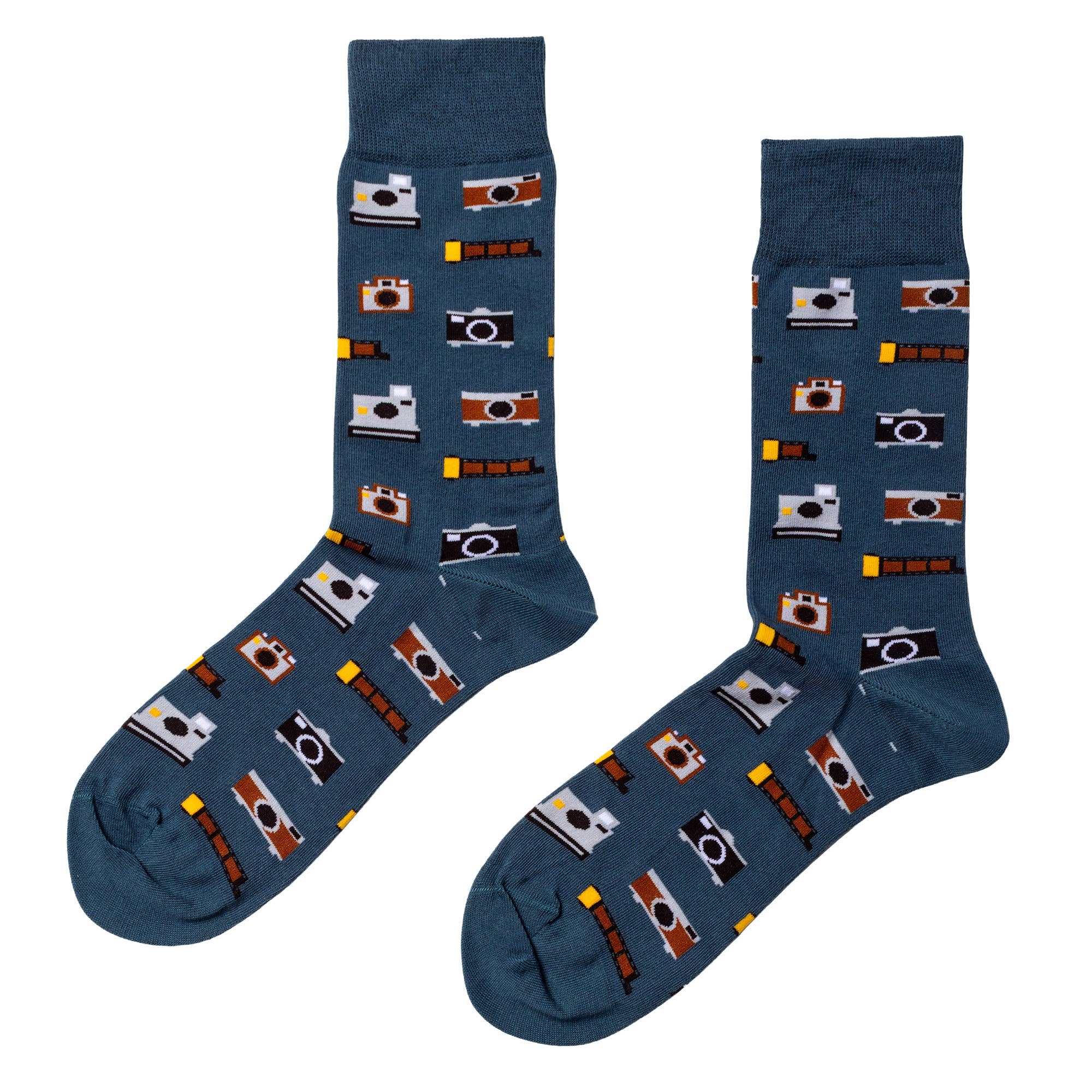 Vintage Camera Crew Socks | Photographer Gift | Large