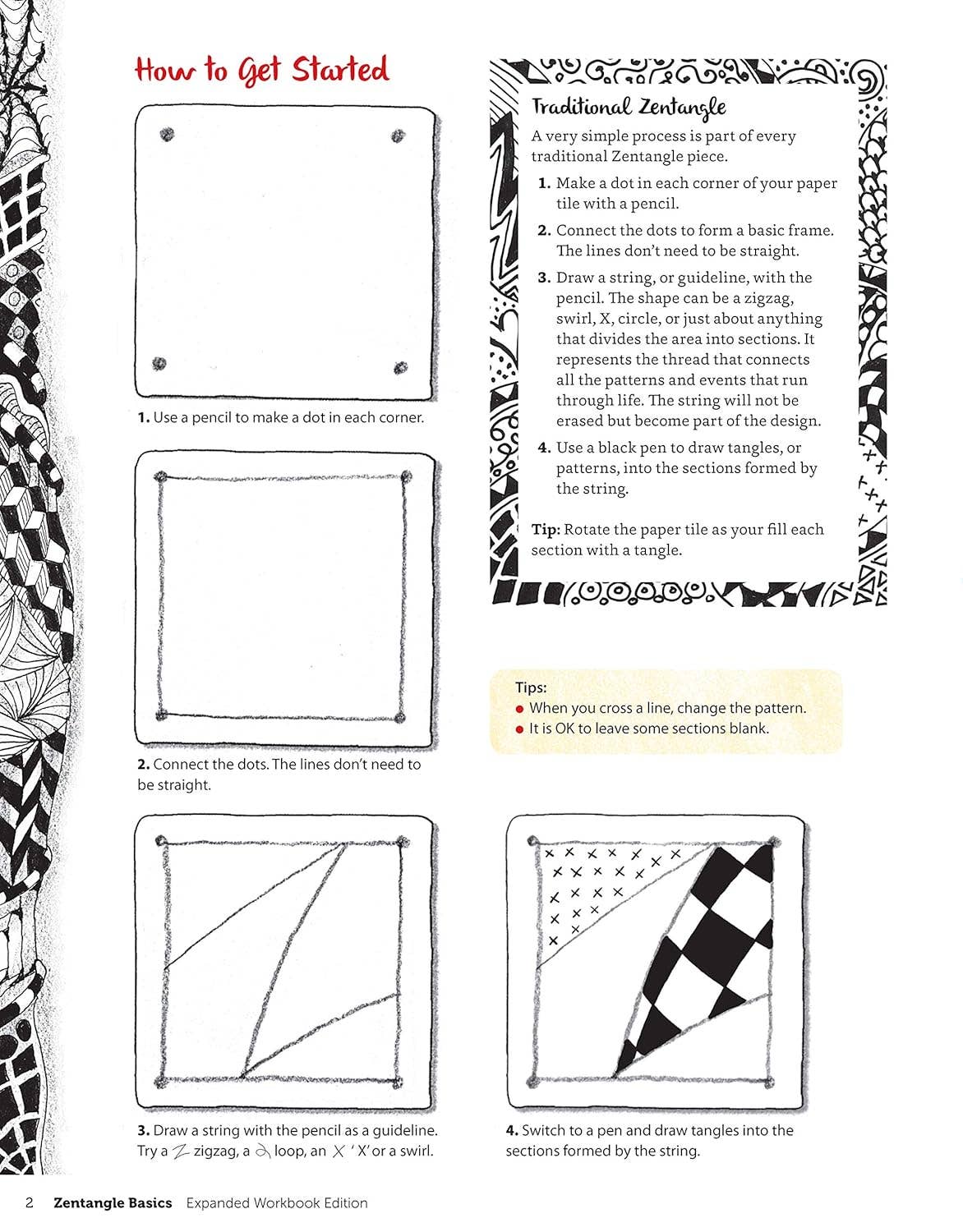Zentangle Basics, Expanded Workbook Edition