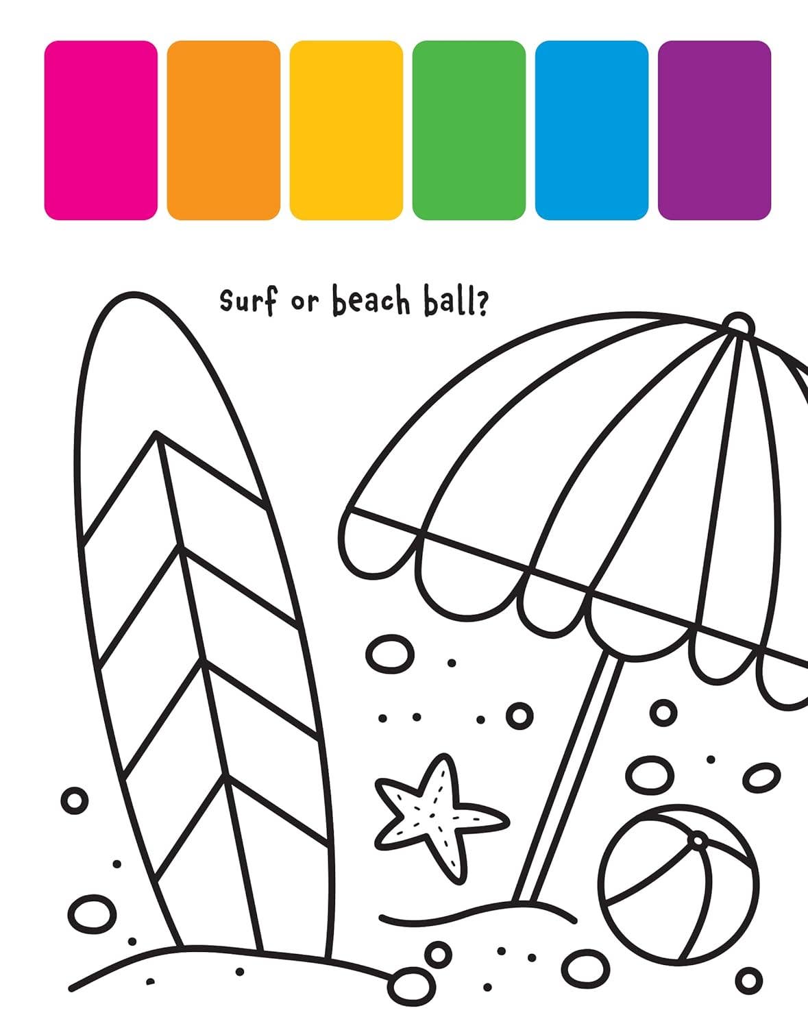 My First Painting Book: At the Beach