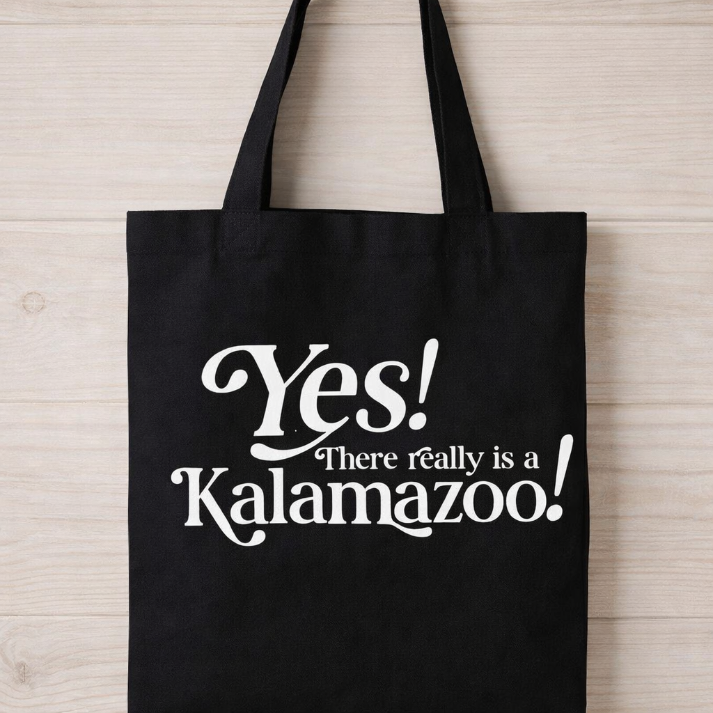 KCMA | Yes! There really is a Kalamazoo! Tote Bag
