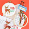 Good Cheer Cross Stitch Kit