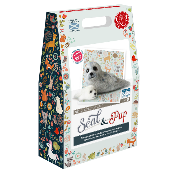 Seal &amp; Pup Needle Felting Kit