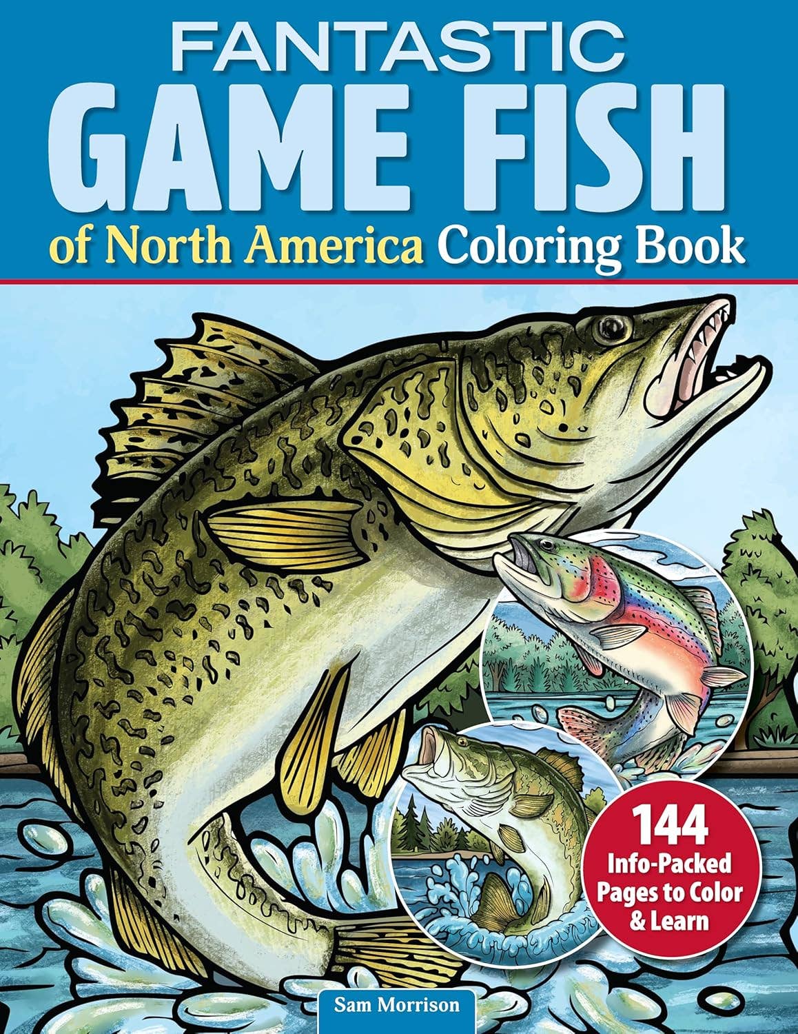 Fantastic Game Fish of North America Coloring Book