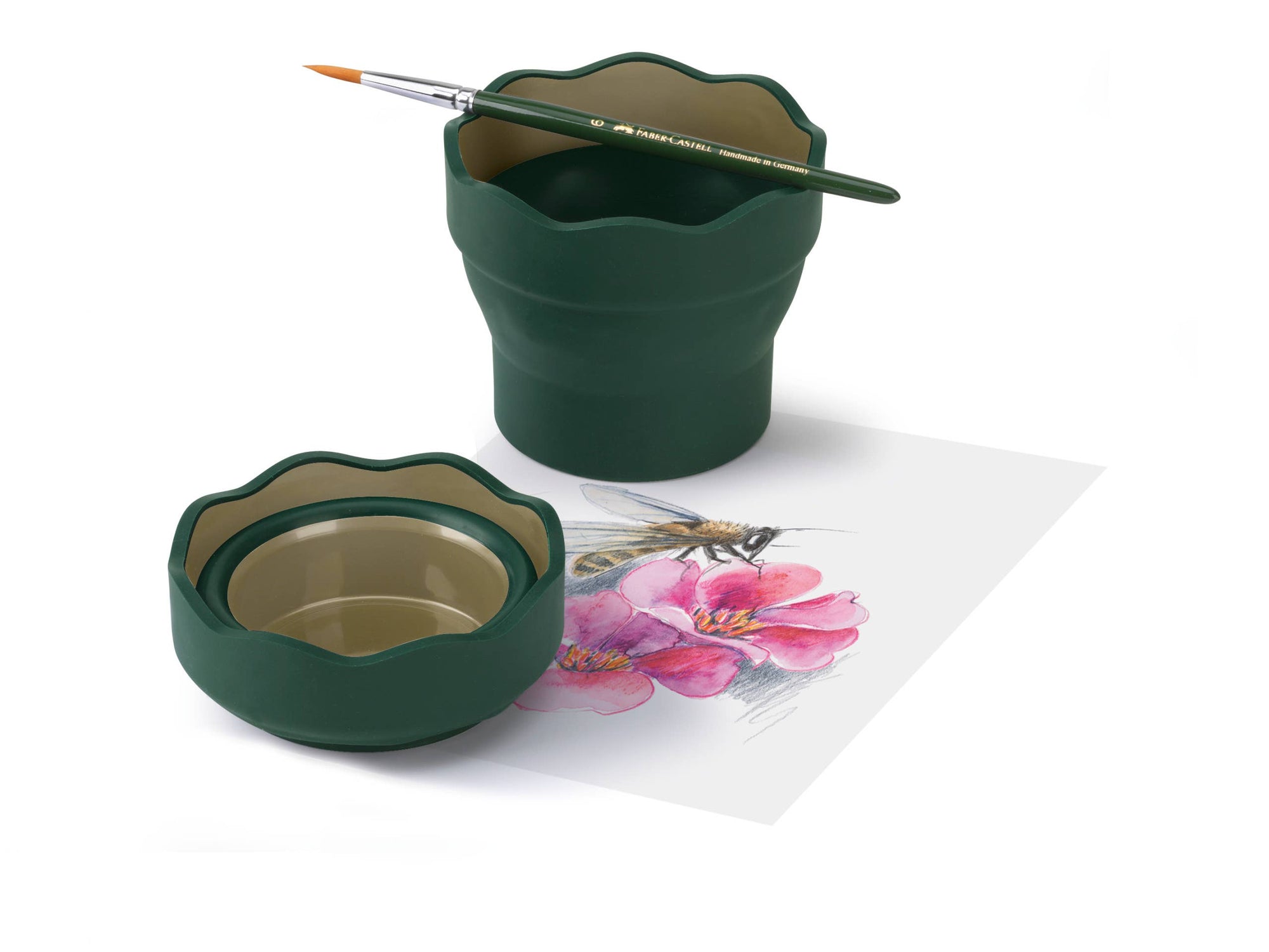 Clic &amp; Go Water Cup, Green