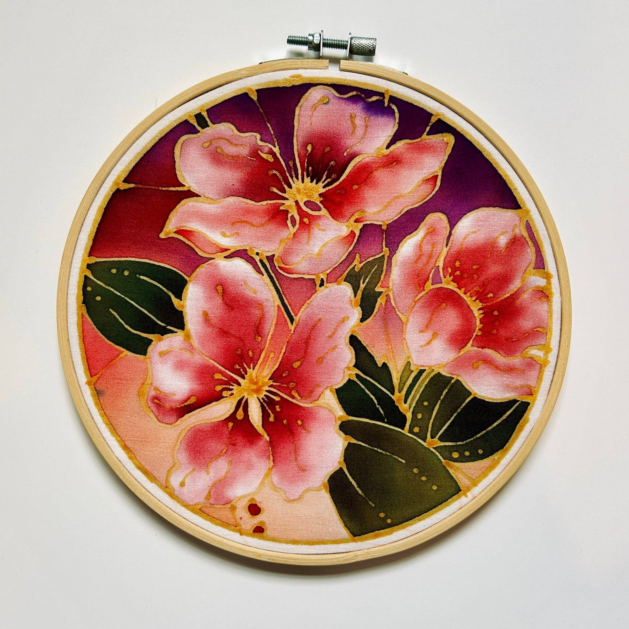 Sakura in Bloom | Batik Craft Kit | Hand-Waxed DIY Art Kit UK: Batik Kit