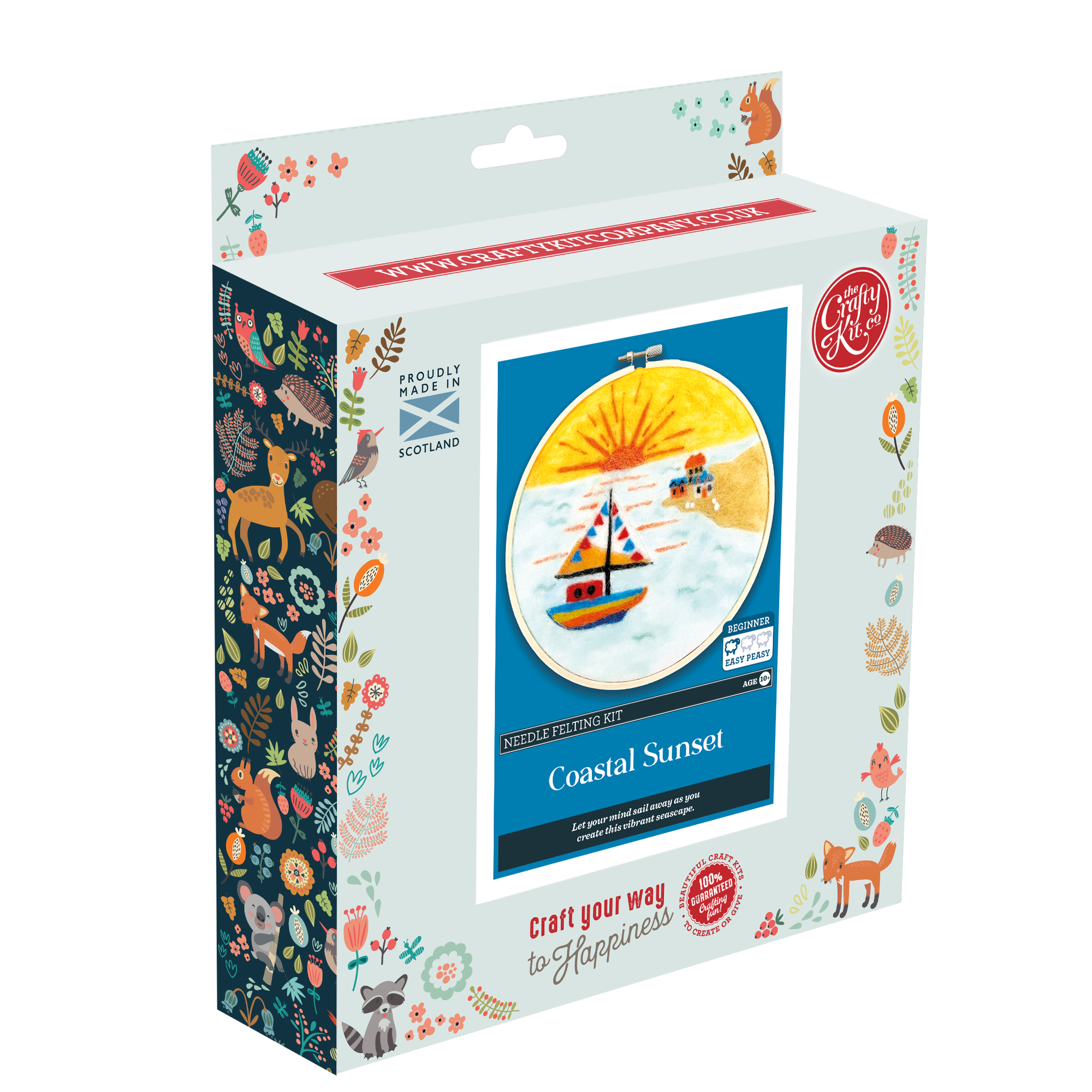 Coastal Sunset Needle Felting Kit