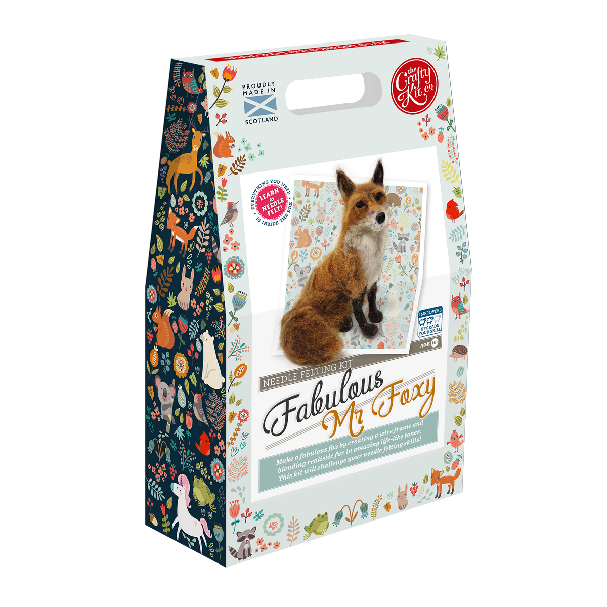 Fox Needle Felting Kit