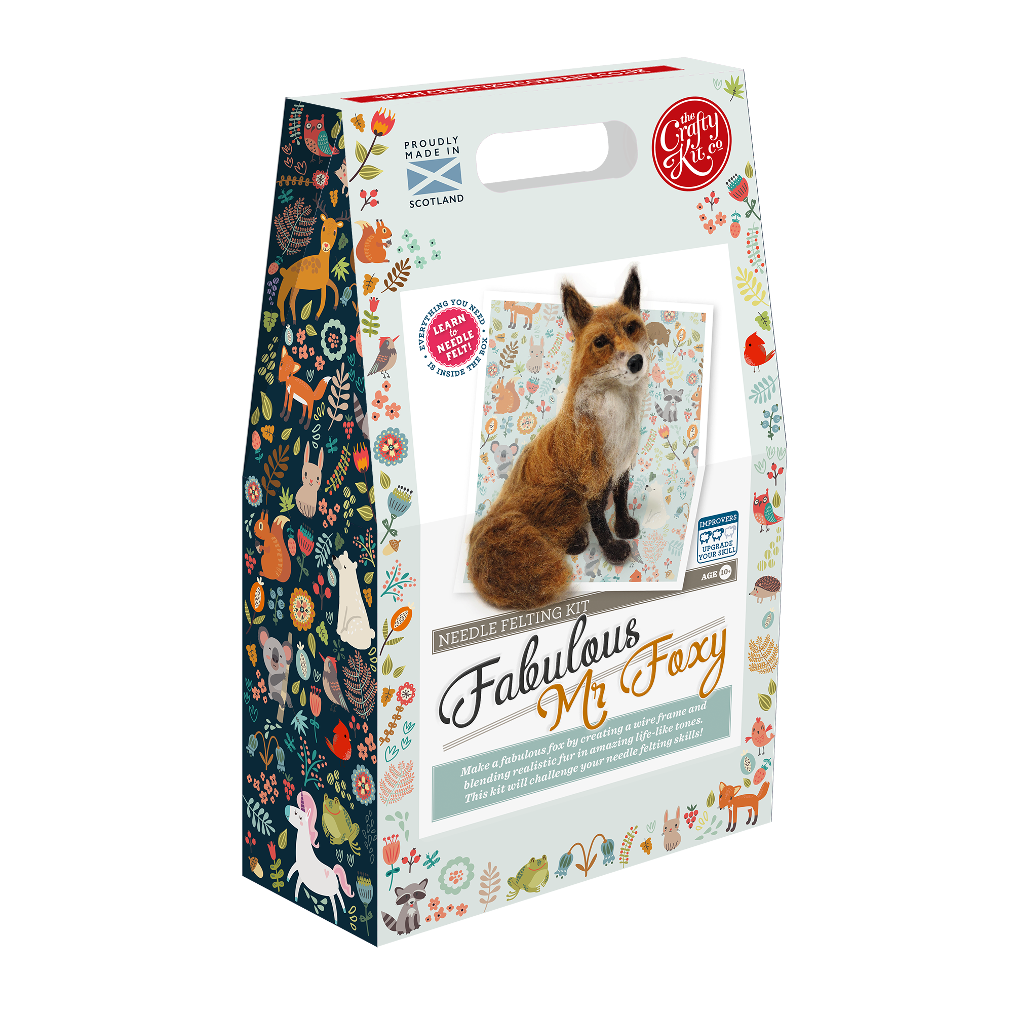 Fox Needle Felting Kit