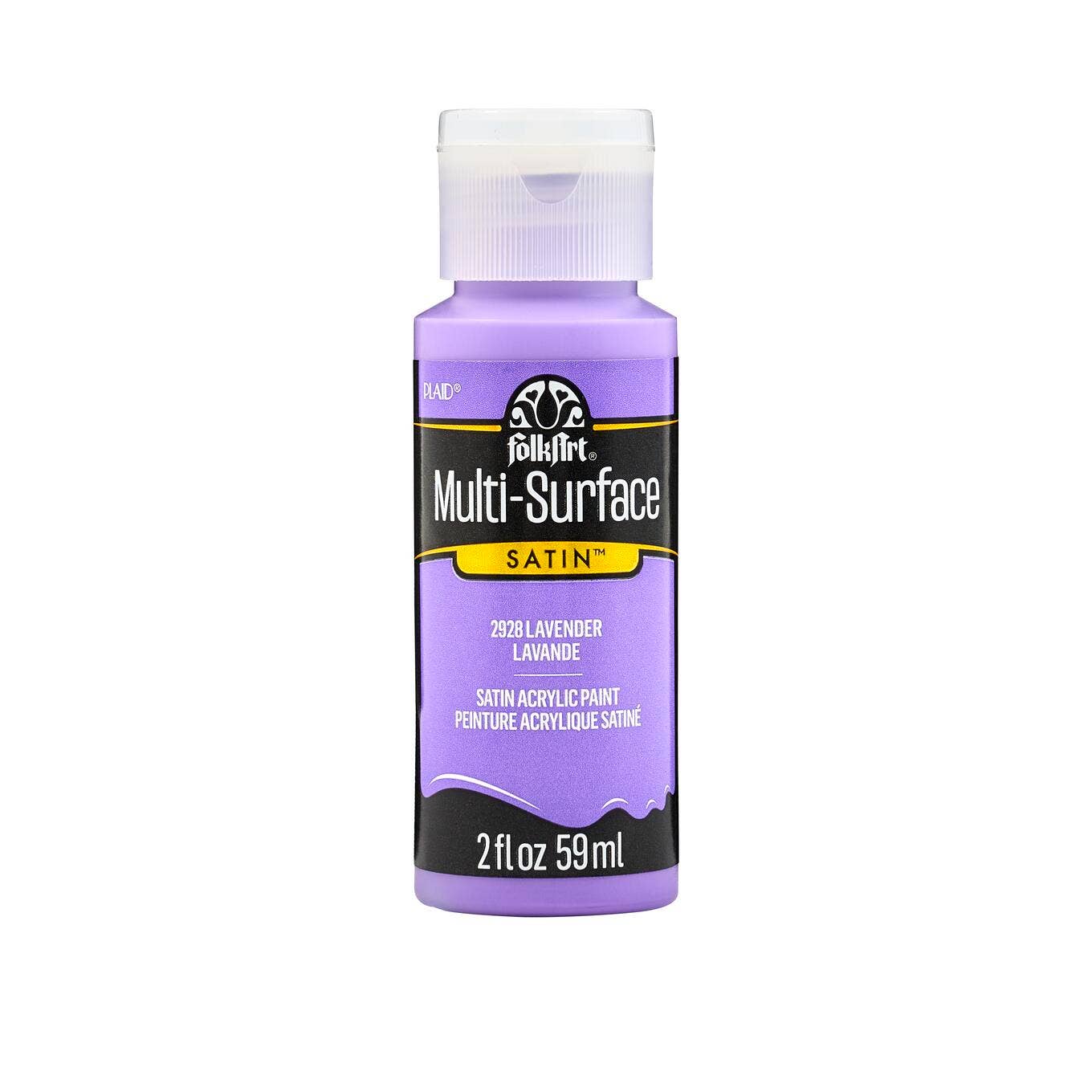 FolkArt ® Multi-Surface Satin Acrylic Paint - 2 oz: Lavender