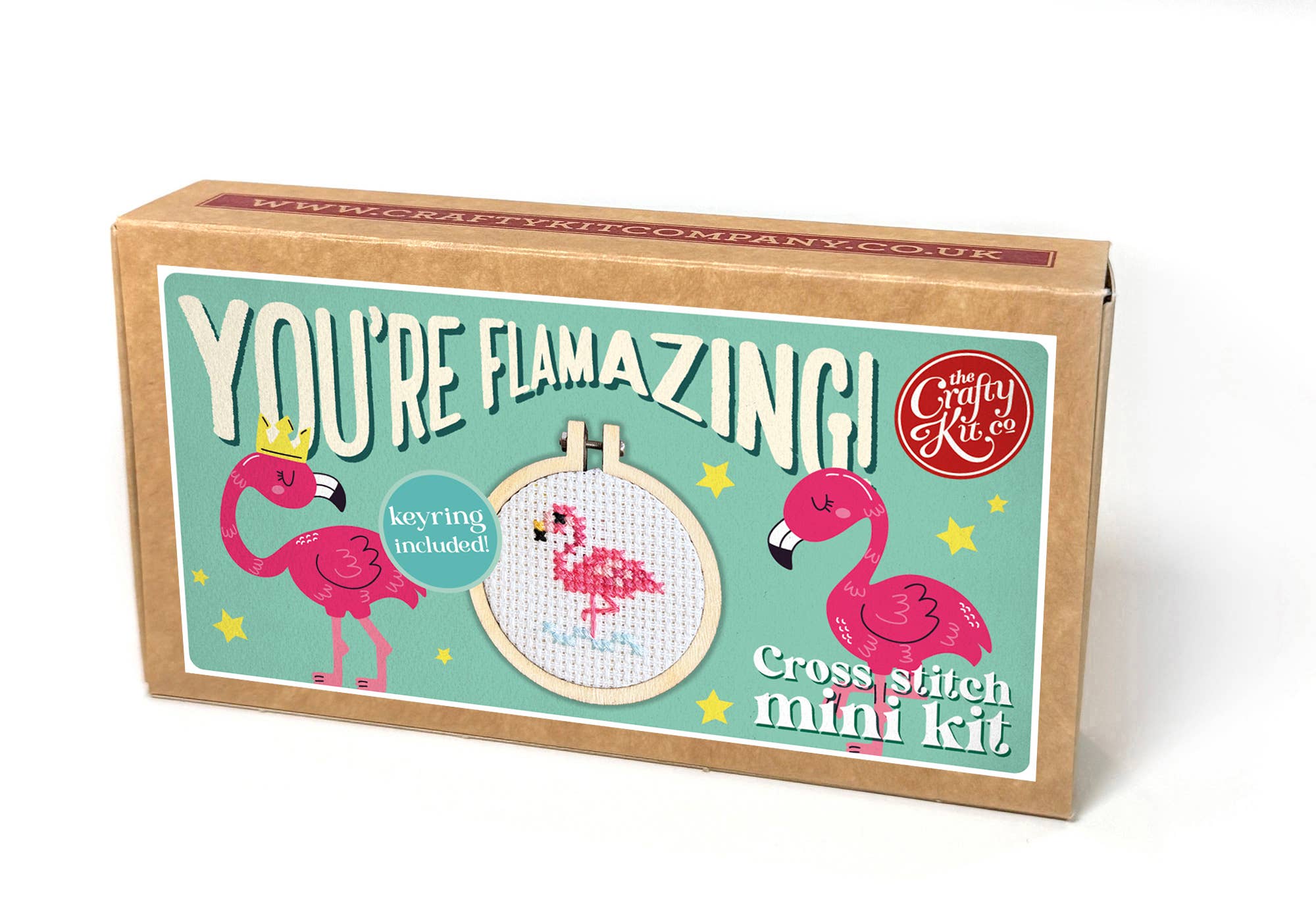 You're Flamazing! Mini Matchbox Cross Stitch Kit