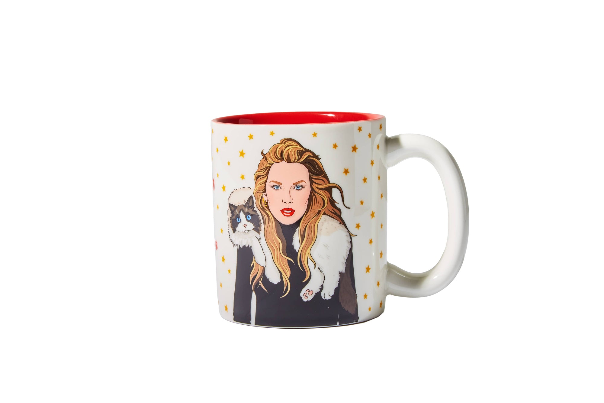 Karma is a Cat Pop Star Coffee Mug