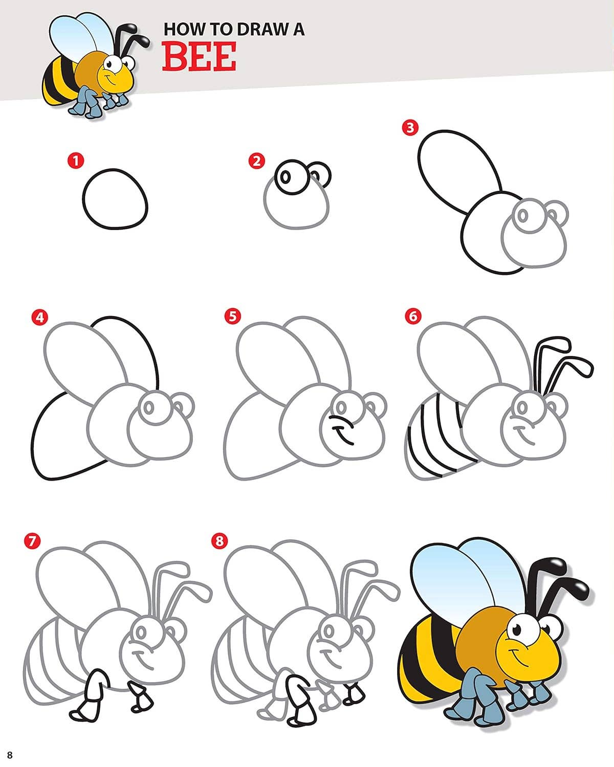 A Kid's Guide to Drawing Cartoon Animals - Activity Book