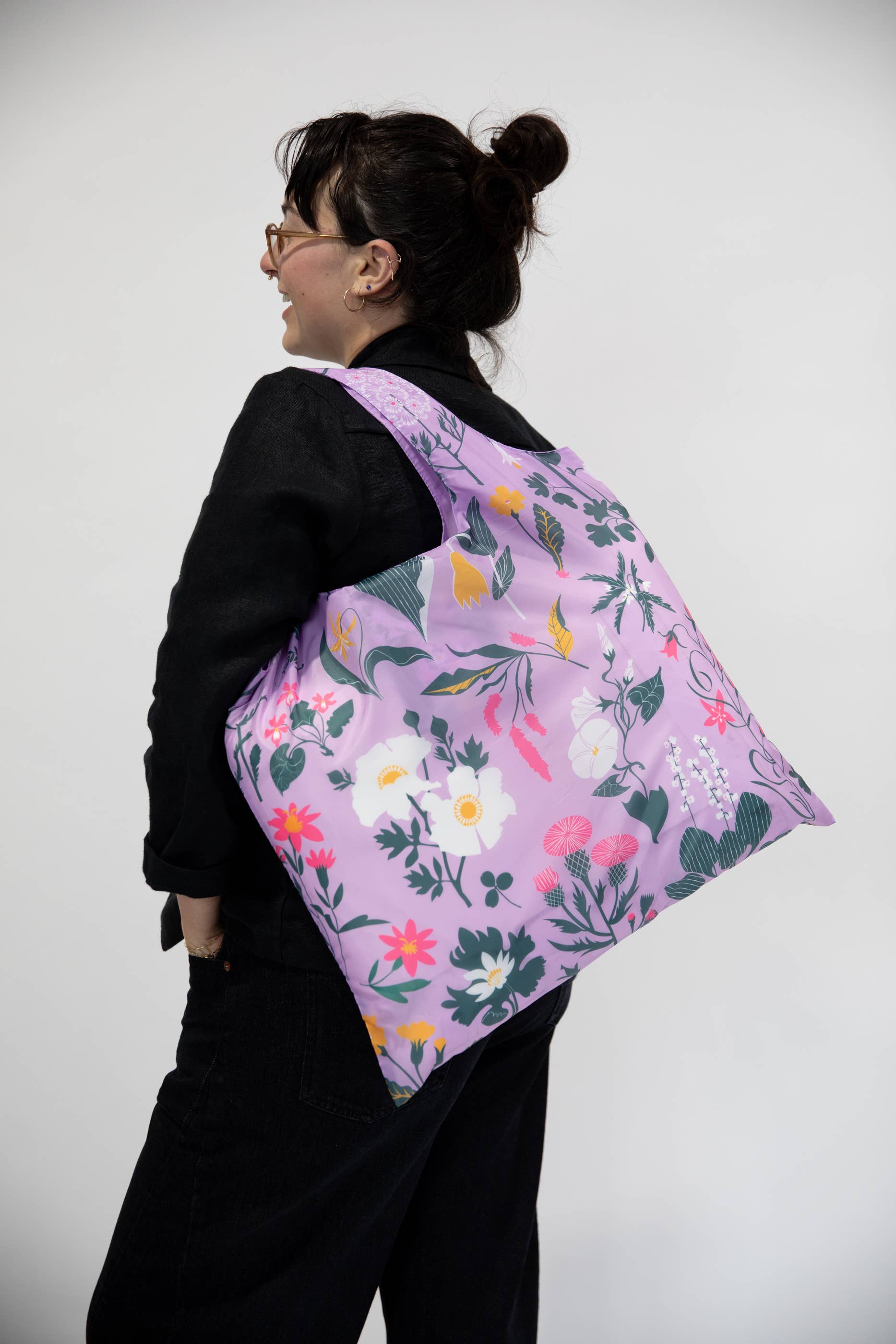 Floral Art Sack® by Banquet Workshop | Reusable Tote Bag