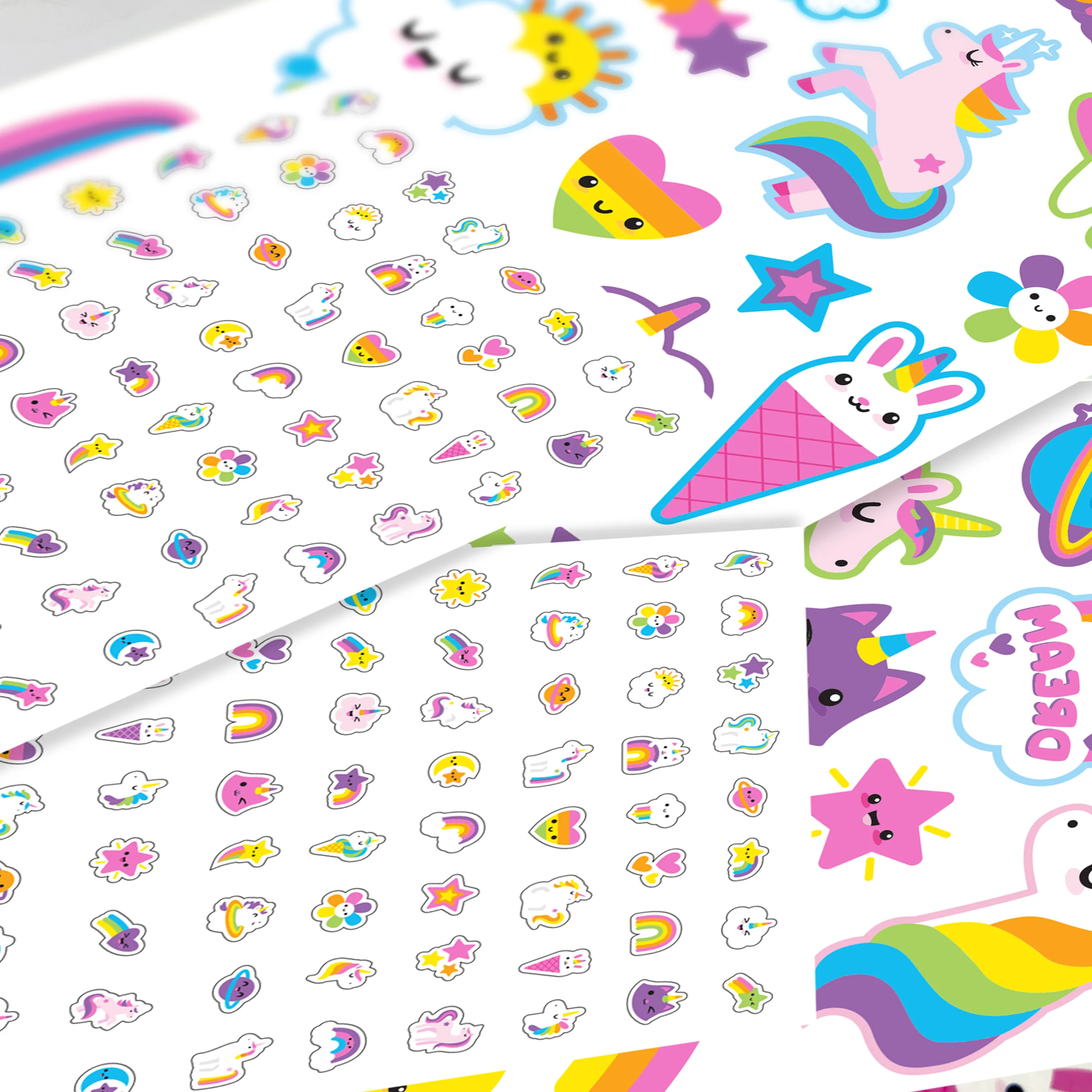 Tattoo Palooza: Temporary Tattoos &amp; Nail Stickers - Unicorns