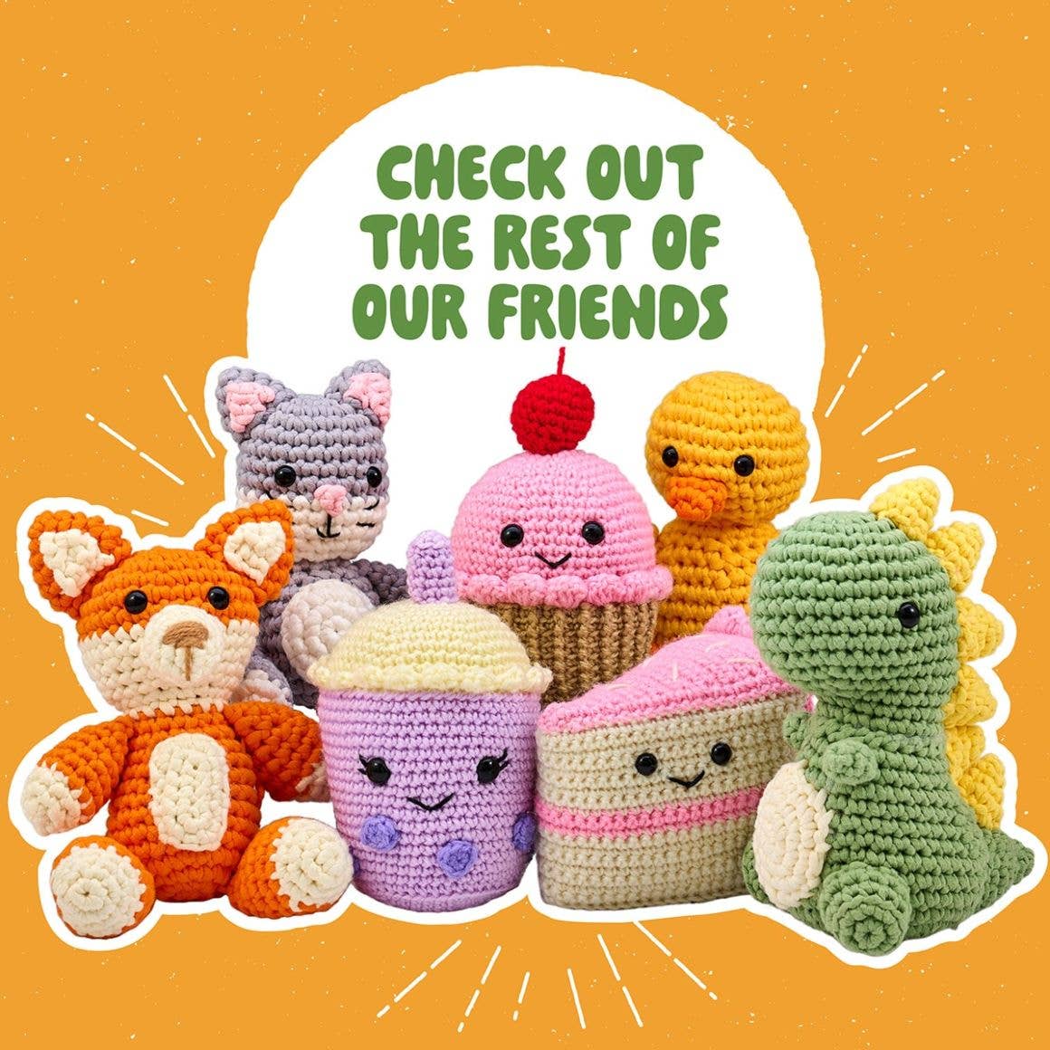 Bucilla ® Amigurumi Crochet Kit - Caylee the Cat 5"