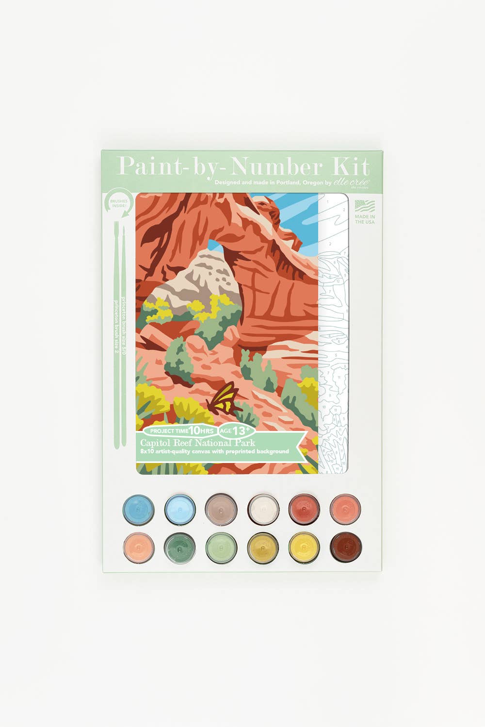 Capitol Reef National Park Paint-by-Number Kit