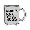 The Office - World&#39;s Best Boss Mug Sticker