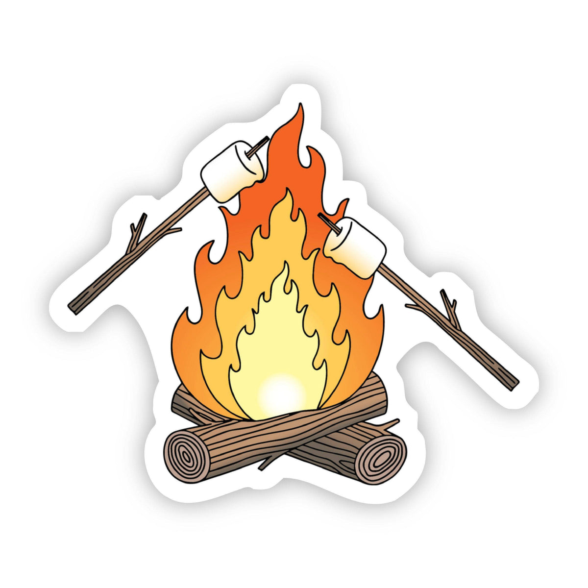Campfire S&#39;mores Sticker