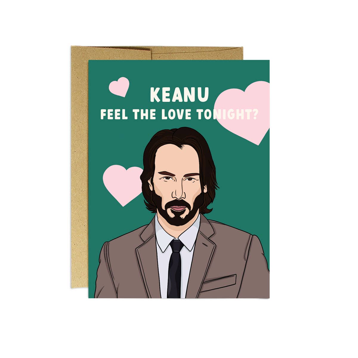 Keanu Feel the Love | Love Card