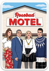 Rosebud Motel Portrait Sticker