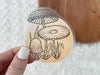 Mushroom Transparent Sticker
