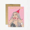 Party Cardi Birthday Card