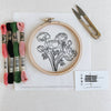 Modern Embroidery Kit - Peony