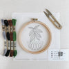 Modern Embroidery Kit - Rubber Tree
