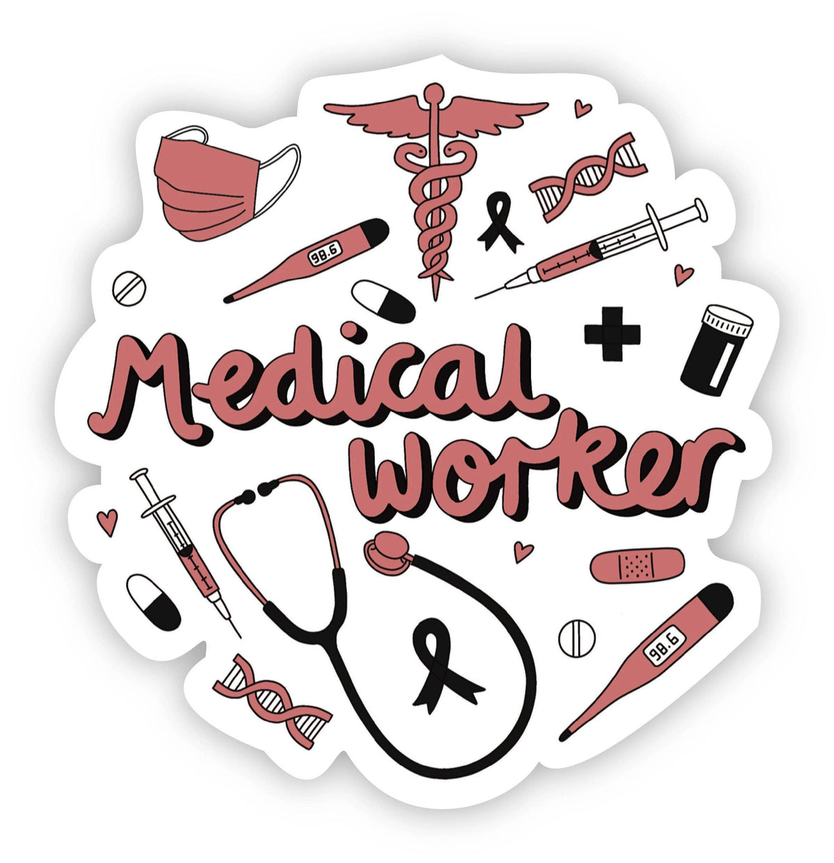 Medical Worker Sticker