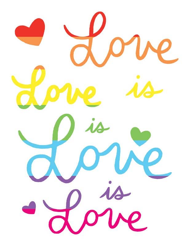 Love is Love is Love Card