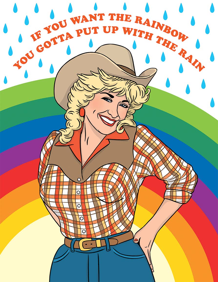 Rainbow Dolly Card