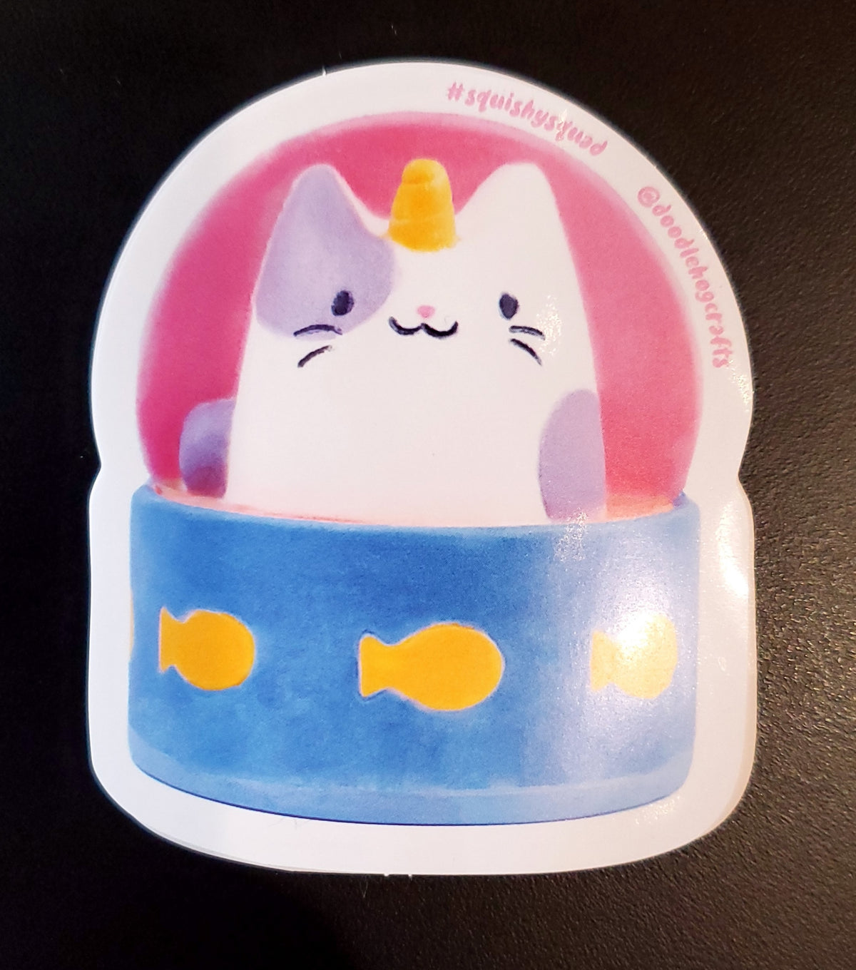Cat Squishy Sticker