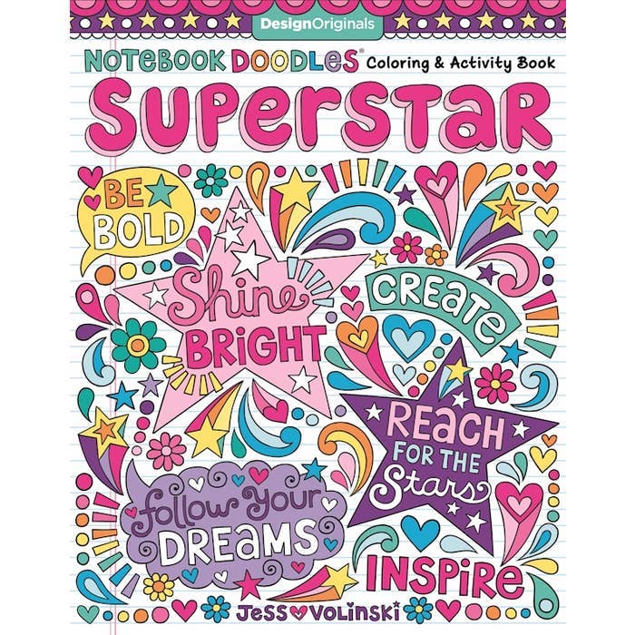 Superstar Coloring Book