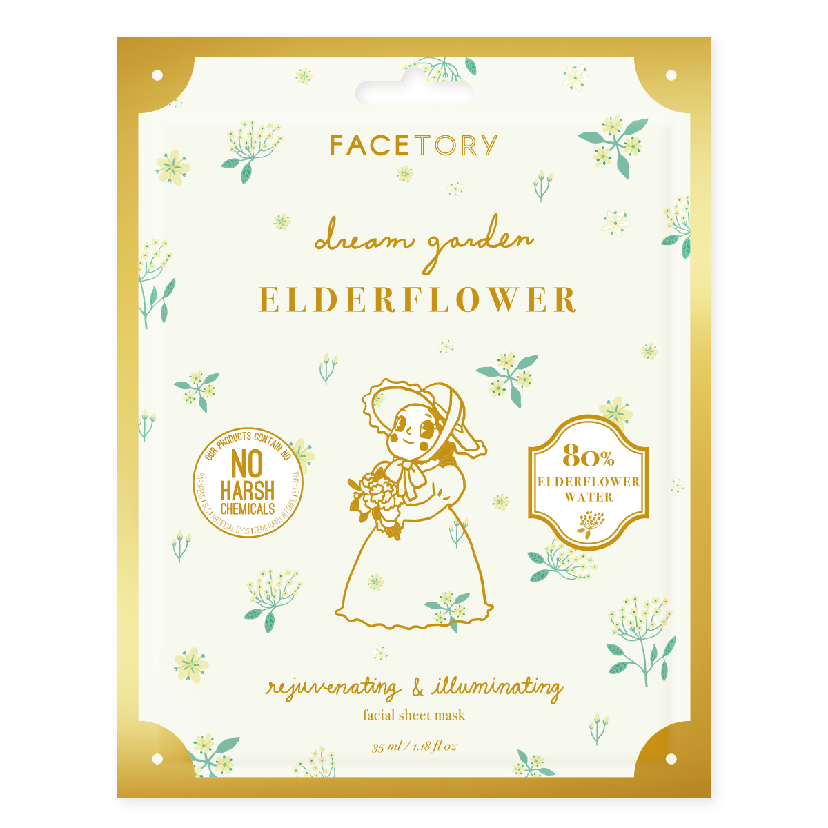 Dream Garden Elderflower Rejuvenating + Illuminating Mask
