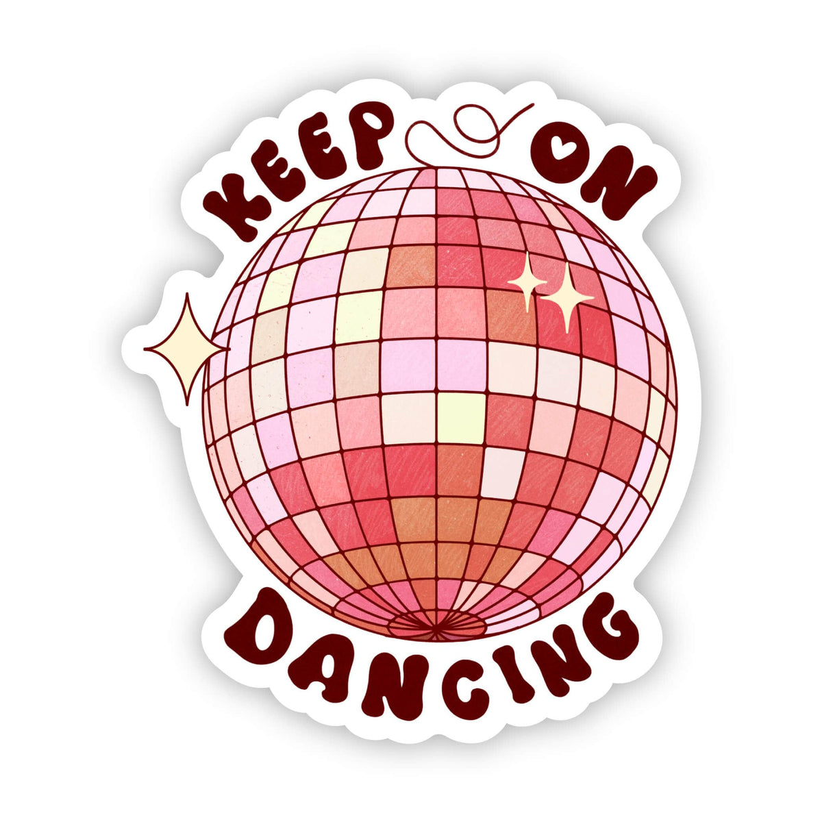 Keep on Dancing Sticker