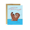 Happy To Be Your D-Otter | Father&#39;s Day Card | Mother&#39;s Day