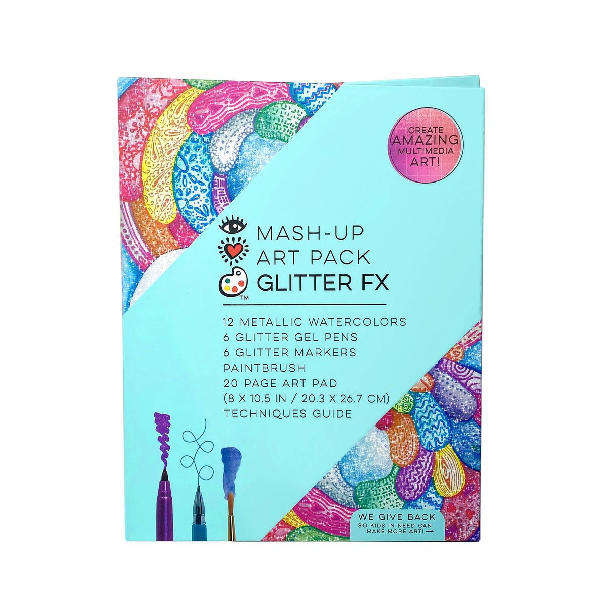 iHeartArt Mash-Up Art Pack Glitter FX