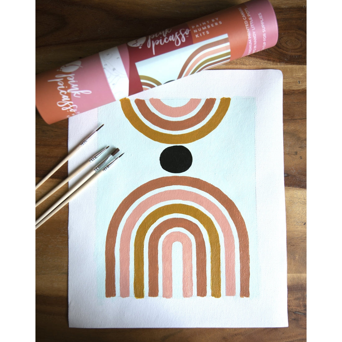 Pink Picasso Paint by Number (PBN)- Find Your Balance