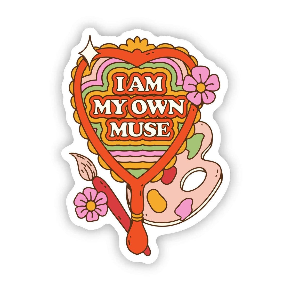 &quot;I Am My Own Muse&quot; Sticker