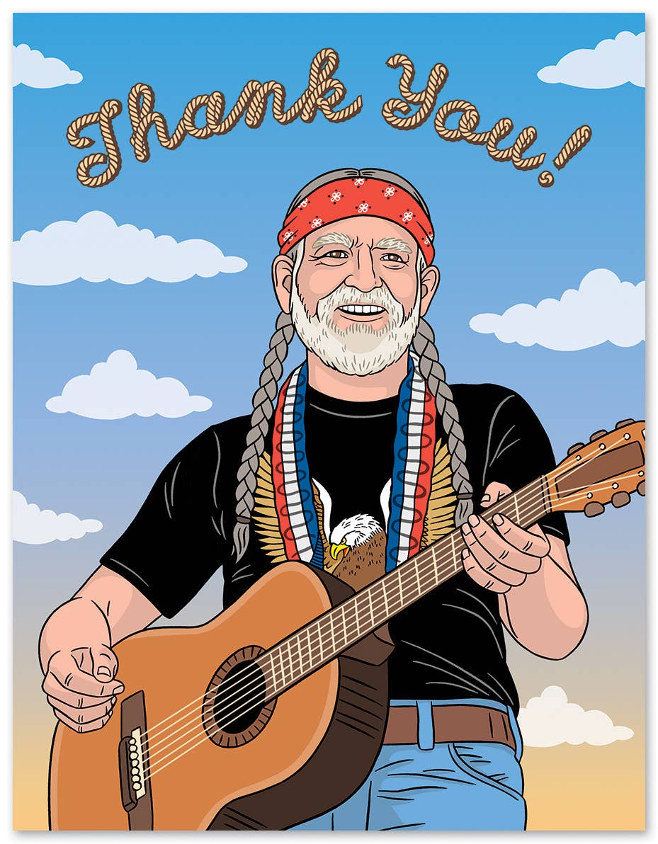Willie Thank You Card
