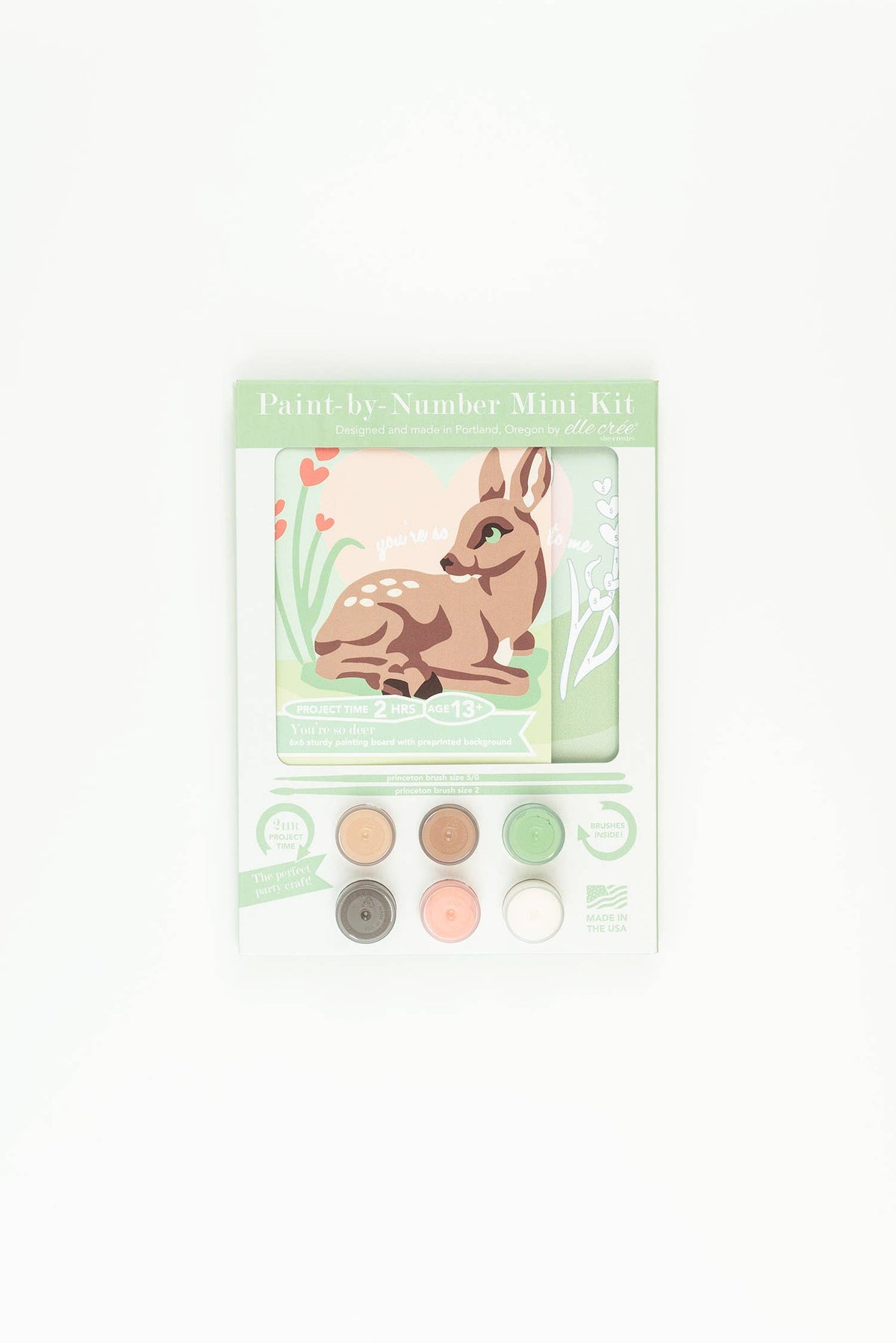 You&#39;re So Deer Valentine MINI Paint-by-Number Kit
