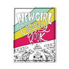 New Girl Coloring Book