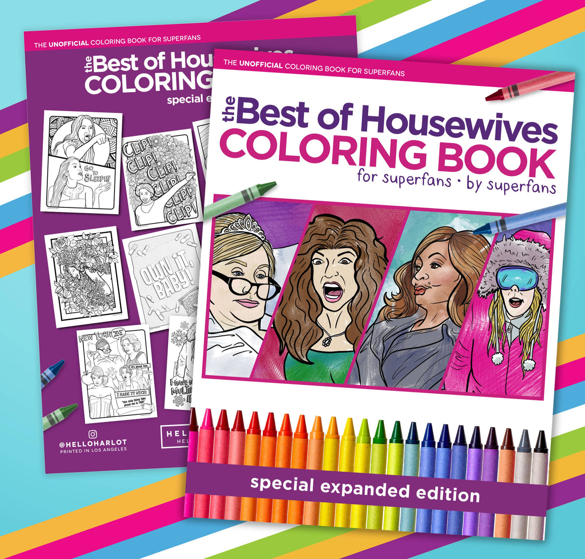 Best of Housewives Coloring Book