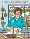 Mothers Day Julia Child Card